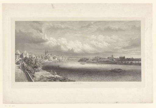 View of Basel and the Rhine