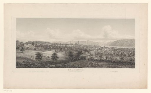 View of Lausanne