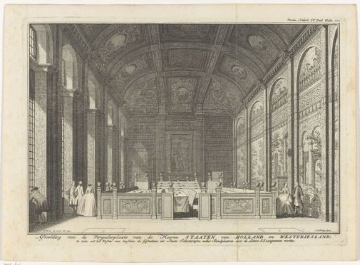 Assembly hall of the States of Holland and West-Friesland, 1741