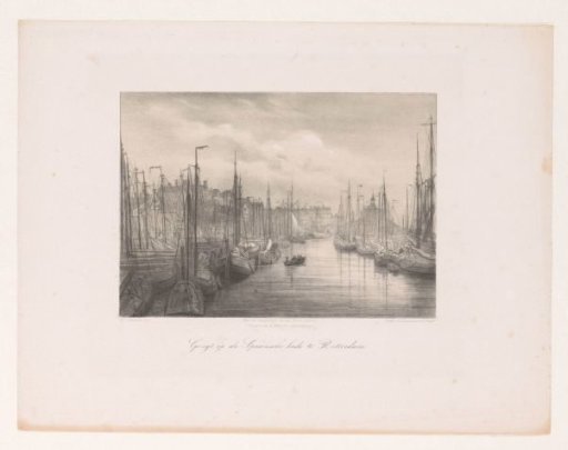 View of the Spaansekade in Rotterdam