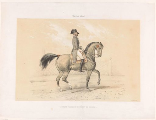 Laurent Franconi riding his mare Norma