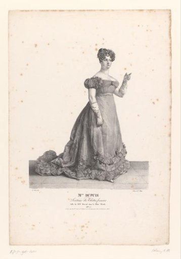 Portrait of Rose Dupuis as Madame Dorval in La Mère Rivale