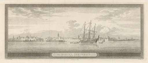 View of Vlissingen, 1743