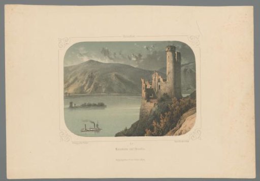 View of the Mouse Tower near Bingen