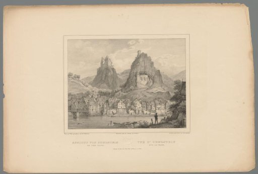 View of Idar-Oberstein on the Nahe
