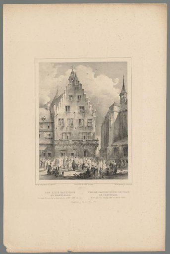 View of the old town hall at Kreuznach