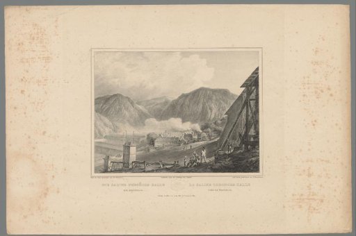 View of the Theodorshalle near Kreuznach
