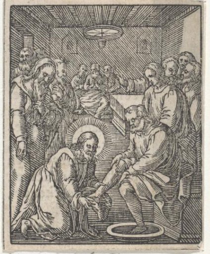 Christ Washing the Feet of the Disciples