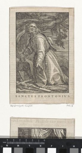 Saint Frontus of Périgueux as a hermit
