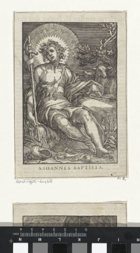 Saint John the Baptist as a hermit