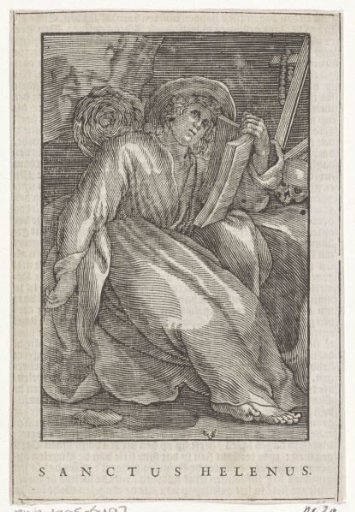 Saint Helenus as a hermit
