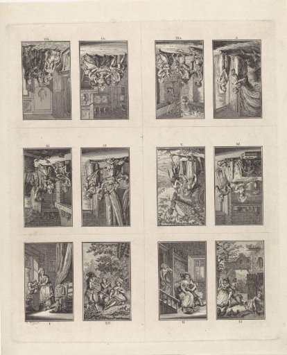 Twelve Comic Scenes