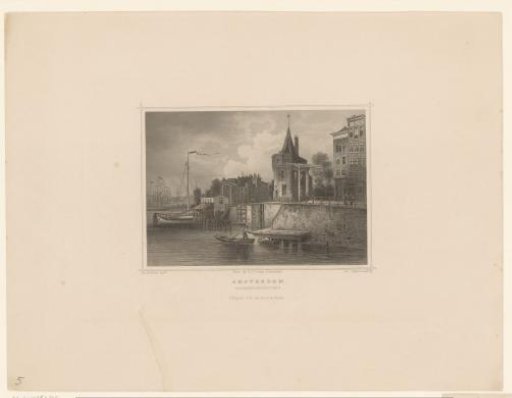 View of the Schreierstoren in Amsterdam