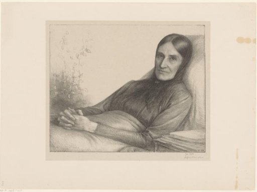 Portrait of Elisabeth Ragazzi van den Wall Bake