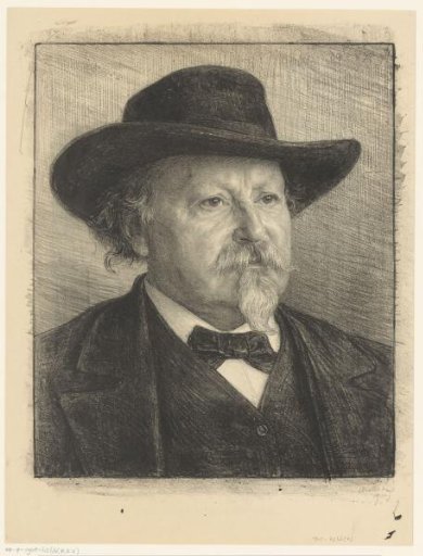 Portrait of Johan Philip van der Kellen