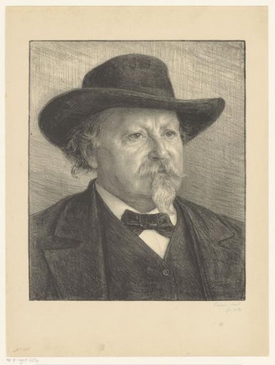 Portrait of Johan Philip van der Kellen