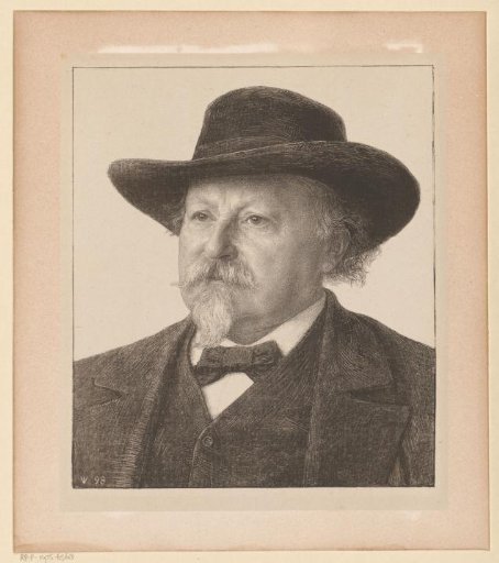 Portrait of Johan Philip van der Kellen Dzn