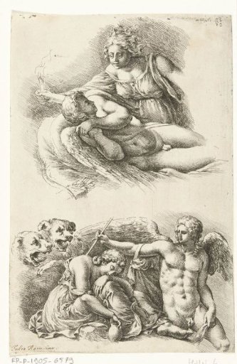 Two Scenes from the Story of Amor and Psyche