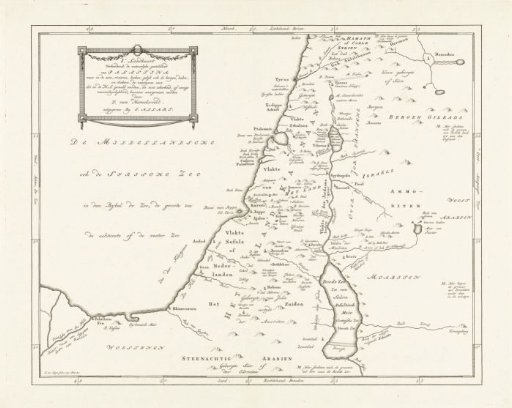 Map of Palestine