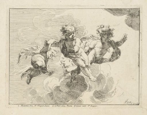 Four putti