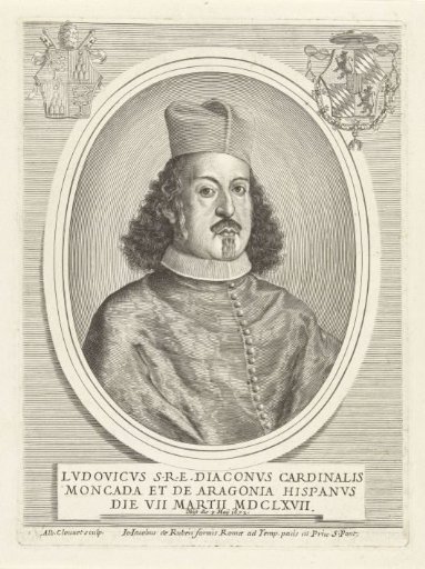 Portrait of Cardinal Luis Guillermo de Moncada de Aragón
