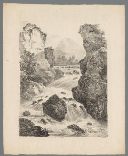 Waterfall in Switzerland