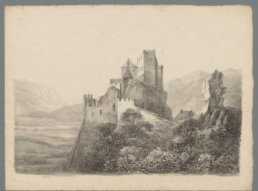 View of Château du Falkenstein