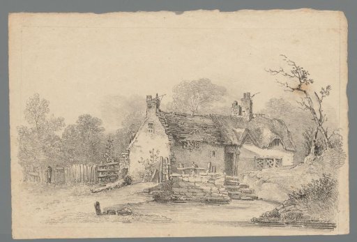 Landscape with a farmhouse