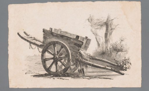 Wagon with two wheels