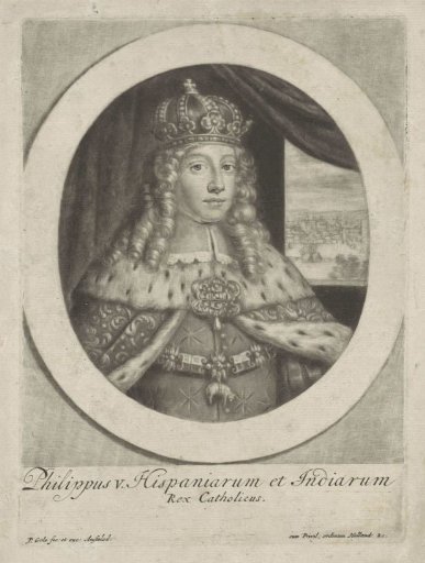 Portrait of Philip V, King of Spain
