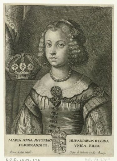 Portrait of Maria Anna of Austria, Queen of Spain