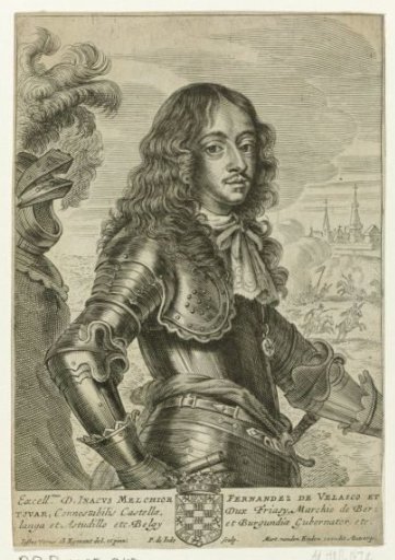 Portrait of Inacho Melchior Ferdinand de Velasco, Constable of Velasco and Tovar