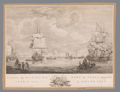 View of Texel at the Nieuwe Veer