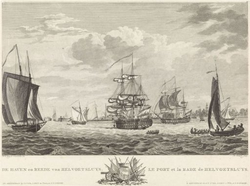 Harbour and roadstead of Hellevoetsluis
