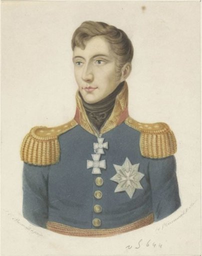 Portrait of William II, King of the Netherlands