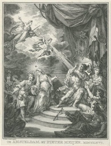 Appearance of Justice to King Saul
