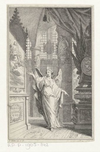 Piety in a Church Interior