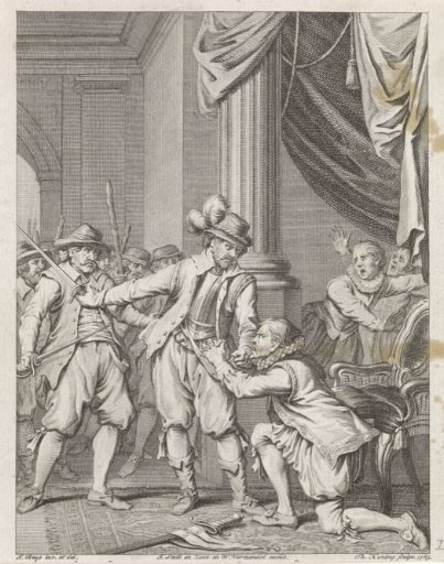 Burgomaster Aerschot Protected by Ryhove, 1577