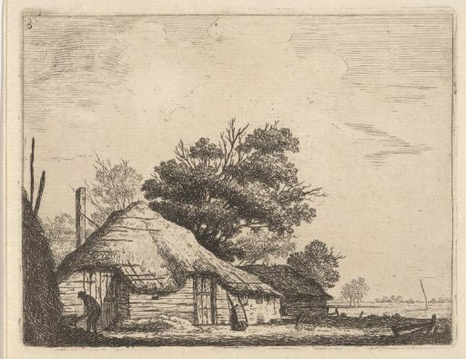 Landscape with farm