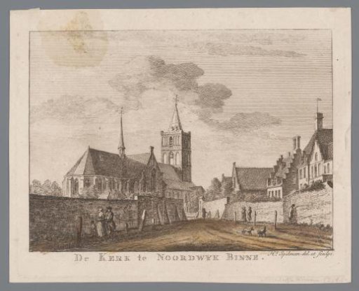 View of the Church of Noordwijk-Binnen
