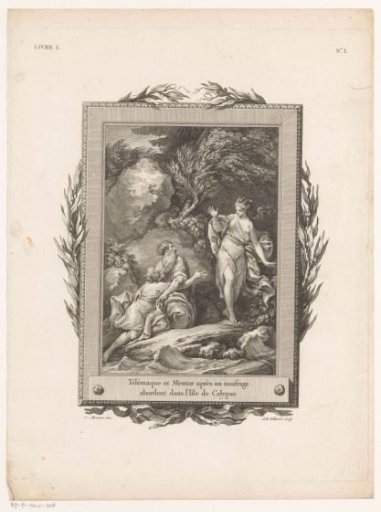 Telemachus and Mentor Arrive on the Island of Calypso