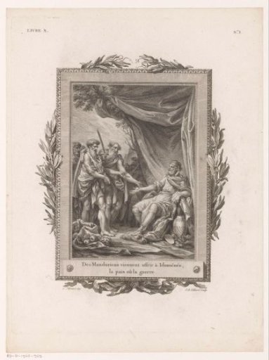 Idomeneus is Offered War and Peace