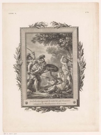 Salentine Attack on the Inhabitants of Manduria