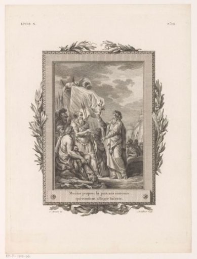 Mentor Offers Peace to the Besiegers of Salento