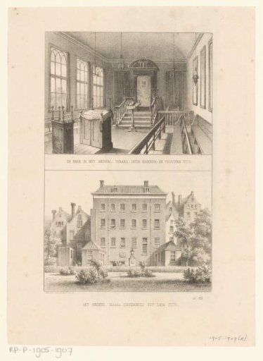 Old Men's and Women's House and Netherlands Israelite Hospital in Amsterdam