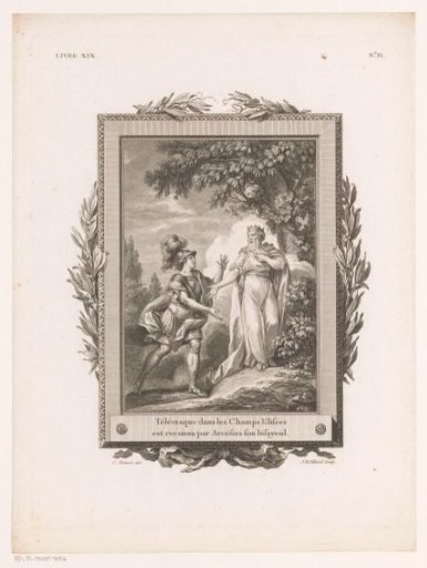 Telemachus is Recognized by His Grandfather Arcelius