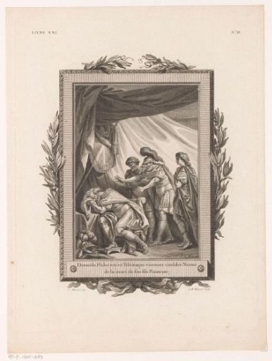 Telemachus, Philoctetes and Diomedes Comfort Nestor After the Loss of His Son