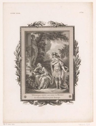 Telemachus Tells Mentor About His Love for Antiope
