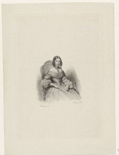 Portrait of Anna Louisa Geertruyda Bosboom-Toussaint