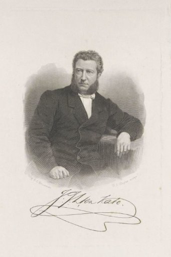 Portrait of the poet and preacher Jan Jacob Lodewijk ten Kate
